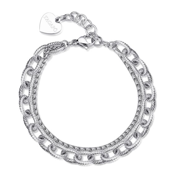 Armband Sagapo Dame in Stahl SHK65 - SHK65